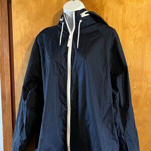 Old Navy Blue windbreaker/raincoat - Small